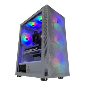 1080p Video Editing Value | Ryzen 7 5700 Gaming PC | 8-Core | RX 6600 8GB | 16GB RAM | 1TB NVMe SSD | STEEL LEGEND™ | Brand New