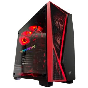 1440p Mid-High End Value Gaming PC 8-Core, Ryzen 7 5700x (Similar to i9-11900K), RX 9070 XT 16GB, 32GB 3200mhz DDR4 Ram, 1TB NVME SSD, WIFI + BT