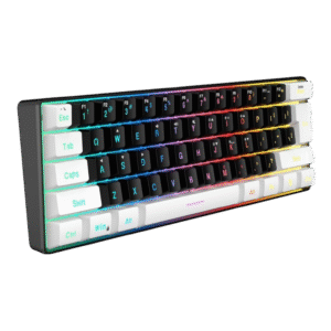 SAMA Gaming Keyboard 60 percent, 61 Keys RGB Backlit Wired Keyboard, Waterproof Mini Compact Gaming Keyboard for PC/Mac Gamer